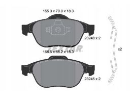 2324802 Klocek Hamulcowy Kpl. Textar