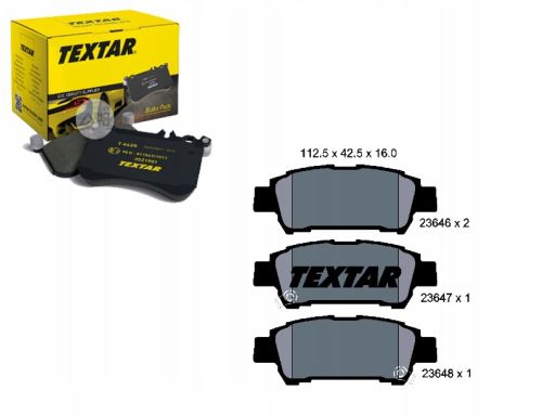 2364601 Klocek Hamulcowy Kpl. Textar