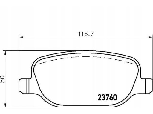 2376002 Klocek Hamulcowy Kpl. Textar