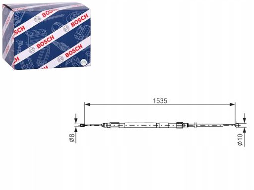 1 987 477 950 Linka Hamulca Postojowego Bosch