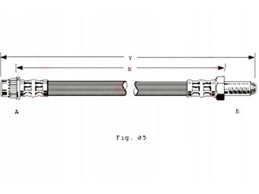 Phb285 Przewód Hamulcowy Elastyczny Phb285 Trw