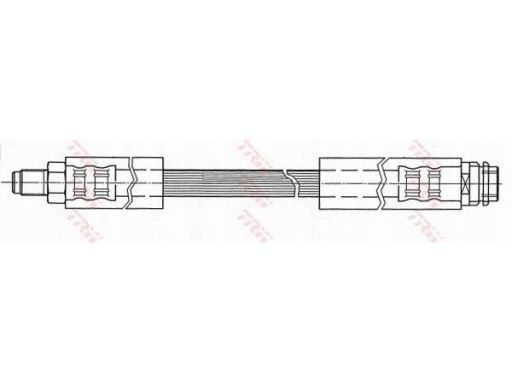 Phb410 Przewód Hamulcowy Elastyczny Phb410 Trw