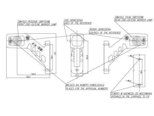 242L Światło Obrysowe 242L W49 Waś