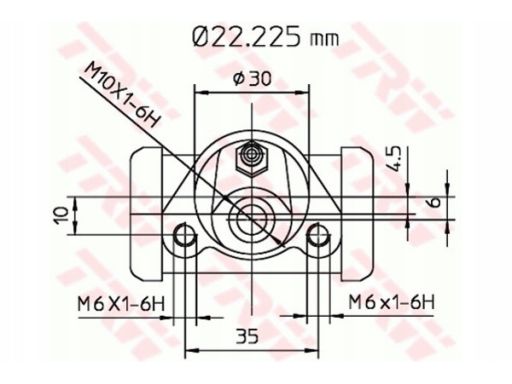 Cylinderek Hamulcowy Bwb111