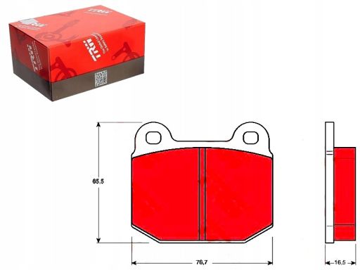 Klocek Hamulcowy Kpl. Gdb611