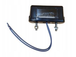 343 Lampa Oświetlenia Tablicy Rejestracyjnej 343 W52Z Waś