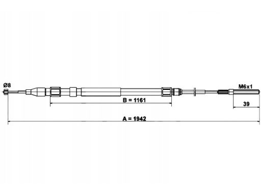24.3727-0231.2 Linka Hamulca Postojowego Ate