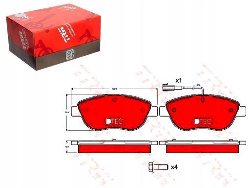 Klocek Hamulcowy Kpl. Gdb1483Dte