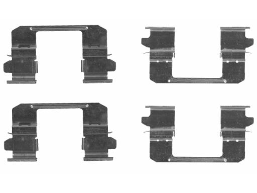 Zestaw Montażowy Klocków Hamulcowych 82542600