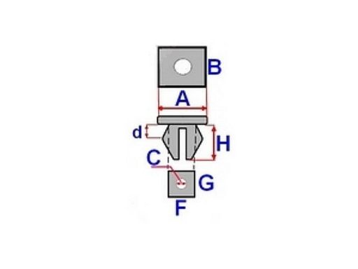 A53853 Spinka Tapicerska Romix
