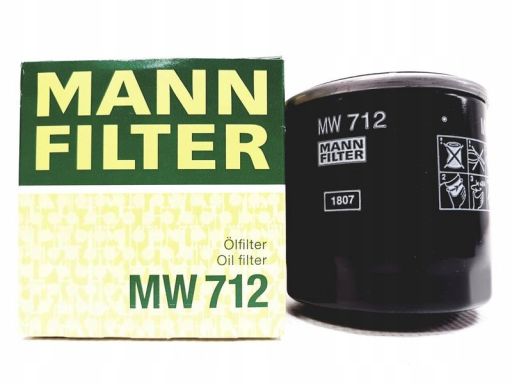 Mw 712 Filtr Oleju Mann Filter