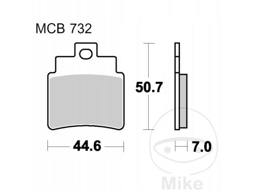 Mcb732Srm Klocek Hamulcowy Kpl. Trw
