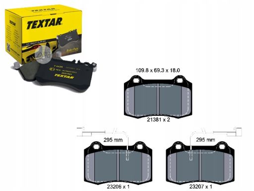 2138103 Klocek Hamulcowy Kpl. Textar