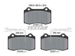 2138103 Klocek Hamulcowy Kpl. Textar
