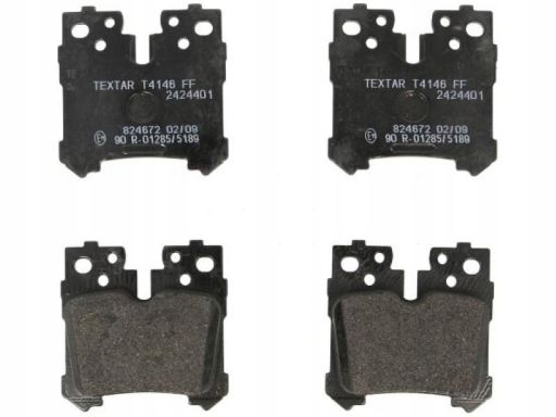 2424401 Klocek Hamulcowy Kpl. Textar