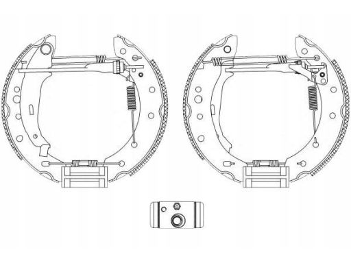 84061801 Szczęki Hamulcowe Kpl. Textar