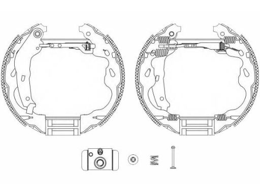 84064501 Szczęki Hamulcowe Kpl. Textar
