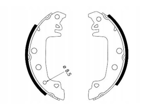 91029200 Szczęki Hamulcowe Kpl. Textar