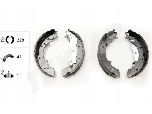 91030400 Szczęki Hamulcowe Kpl. Textar