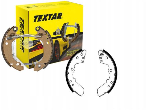 91045100 Szczęki Hamulcowe Kpl. Textar