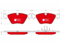 Klocek Hamulcowy Kpl. Gdb1531Dte