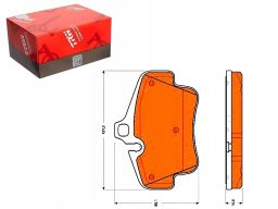 Gdb1758 Klocek Hamulcowy Kpl. Trw