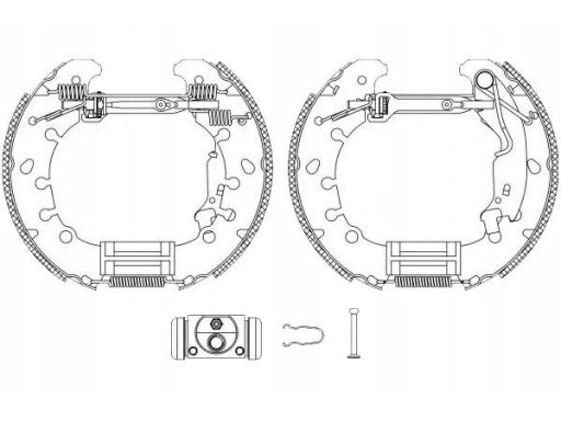 84065300 Szczęki Hamulcowe Kpl. Textar