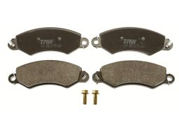 Gdb1744 Klocek Hamulcowy Kpl. Przód (Z Dodatkami, Ze Śrubami Prowadząc