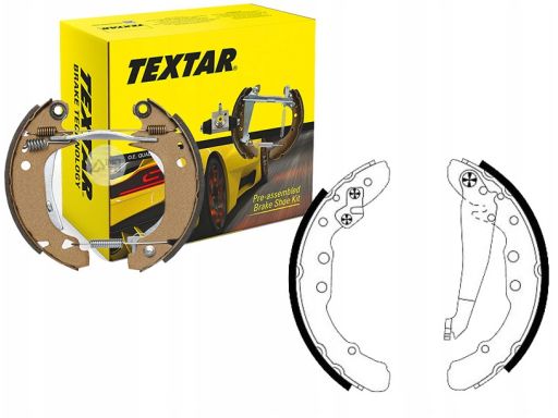 91044400 Szczęki Hamulcowe Kpl. Textar