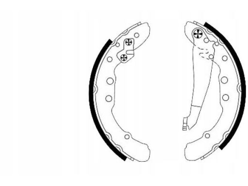 91044400 Szczęki Hamulcowe Kpl. Textar