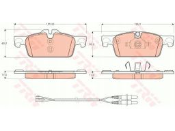 Klocek Hamulcowy Kpl. Gdb1929