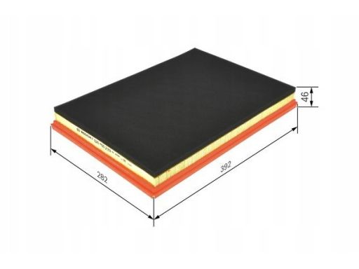 F 026 400 233 Filtr Powietrza Bosch