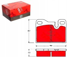 Gdb310 Klocek Hamulcowy Kpl. Trw