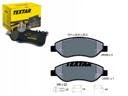 2455001 Klocek Hamulcowy Kpl. Textar