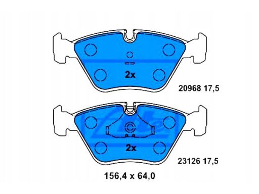 13.0460-7138.2 Klocek Hamulcowy Kpl. Ate