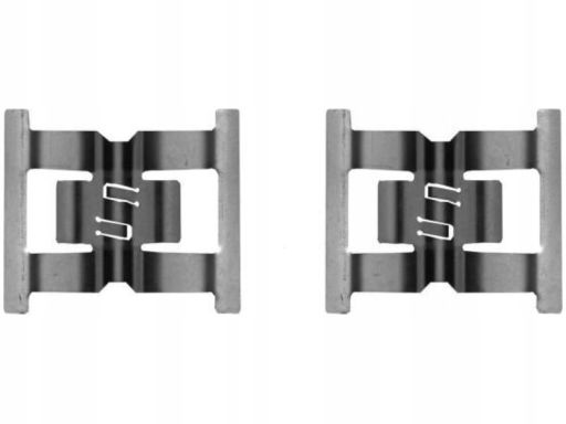 82549000 Zestaw Montażowy Klocków Hamulcowych Textar