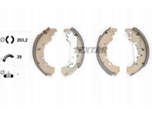 91057300 Szczęki Hamulcowe Kpl. Textar