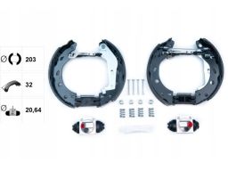 84057402 Szczęki Hamulcowe Kpl. Textar