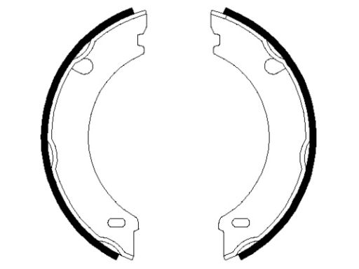 91048301 Szczęki Hamulca Postojowego Kpl. Textar