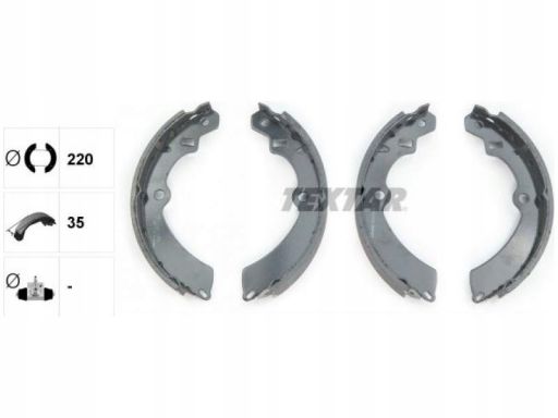 91042800 Szczęki Hamulcowe Kpl. Textar