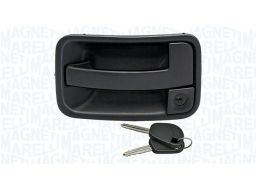 350105006100 Klamka Drzwi Przód L (Z Zamkiem, Czarny) Pasuje Do: Citro