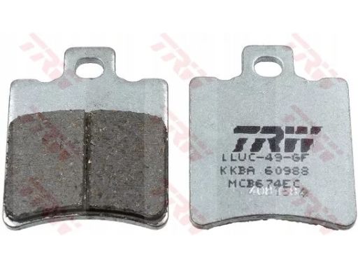 Mcb674Ec Klocki Hamulcowe Przód/Tył, Przeznaczenie: Droga/Offroad/Skut