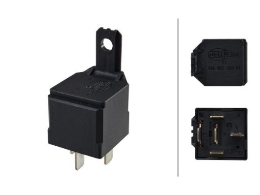 4Rd 007 903-011 Przekaźnik Prądu Pracy 4Rd007 903-011 Hella