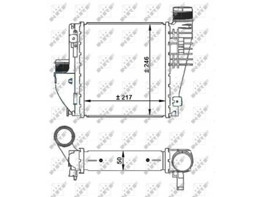 Chłodnica Powietrza Doładowującego 30924