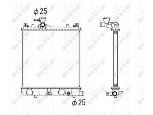 Chłodnica Silnika 53430