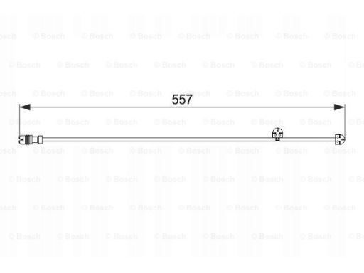 1 987 474 555 Styk Ostrzegawczy Zużycia Okładzin Hamul Bosch