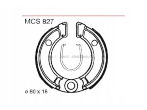 Mcs827 Szczęki Ham. Moto. Honda Xr 50 R (00-) Trw