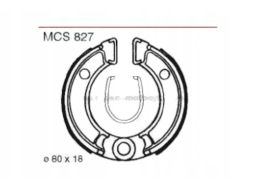 Mcs827 Szczęki Ham. Moto. Honda Xr 50 R (00-) Trw