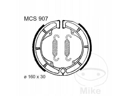 Mcs907 Szczęki Ham. Moto. Suzuki Gsx 400 E (82- Trw
