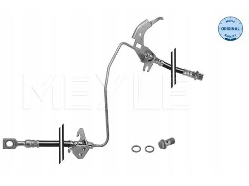 614 525 0010 Przewód Hamulcowy Elastyczny Meyle